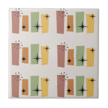 50 clássico do século médio Starburst Retro