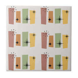 50 clássico do século médio Starburst Retro