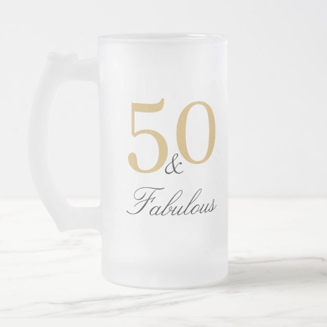 50 e a Fabulosa Caneca de Aniversário (Esquerda)