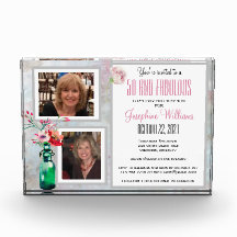 50 e Fab KEEPSAKE 50ª Festa de aniversário