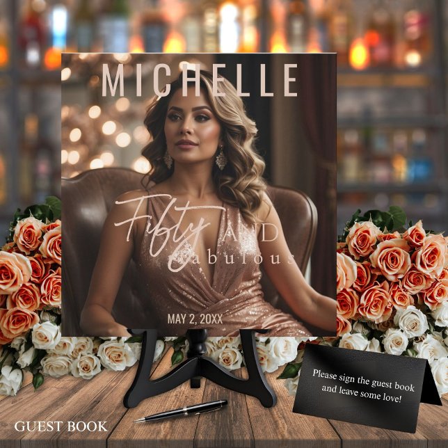 50 e Fabuloso 50º Aniversário - Sinal de Livro de  (Criador carregado)