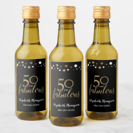 50 e Fabuloso confetti Dourado 50 anos