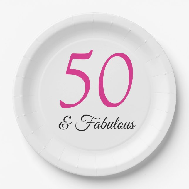 50 e pratos fabulosos de aniversário (Frente)