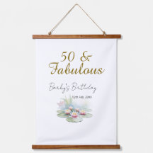 50 & fabuloso lótus dourado de água aquarela