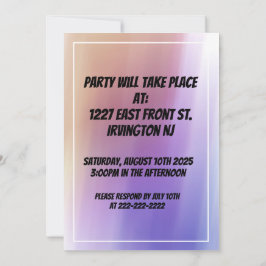 50.o Convite de Aniversário