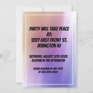 50.o Convite de Aniversário