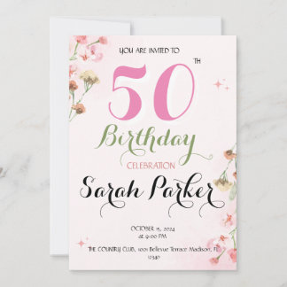 50.o Convite de Aniversário