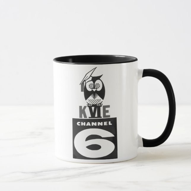 50 retro da caneca de KVIE/logotipo dos anos 60 (Direita)
