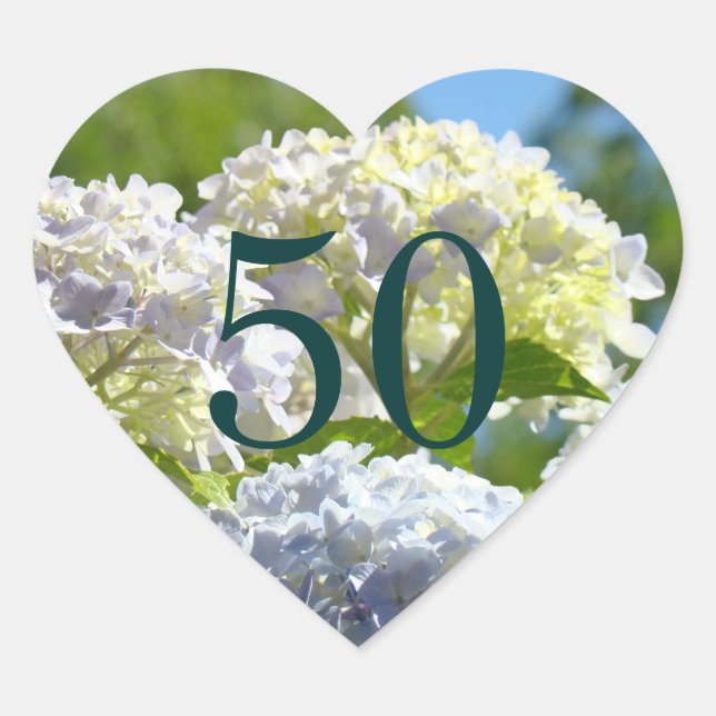 50 selos Número Cinquenta Adesivos de aniversário (Frente)