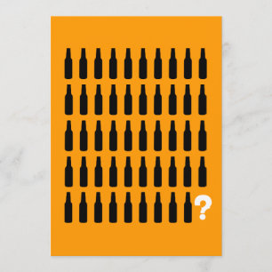 50th Convite do aniversário - elogios!