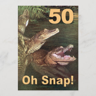 50th convites de festas de aniversários engraçad