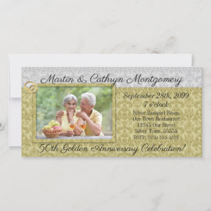 50th Golden Anniversary Silver and Gold Photo