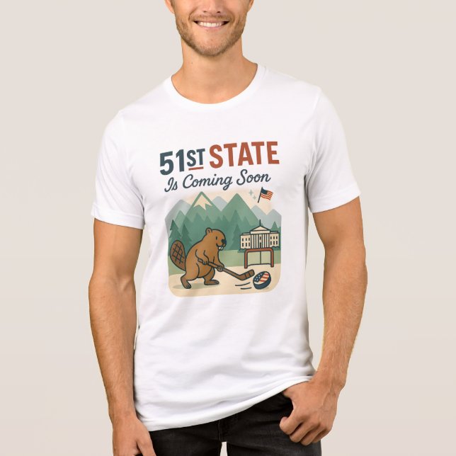 51rua State Beaver Hockey no Canadá Design de Band (Frente)