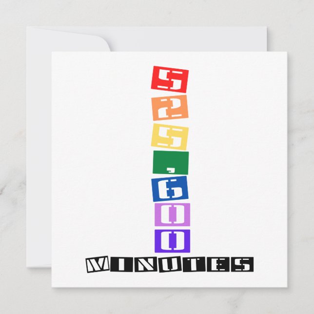 525.600 Minutos (Frente)