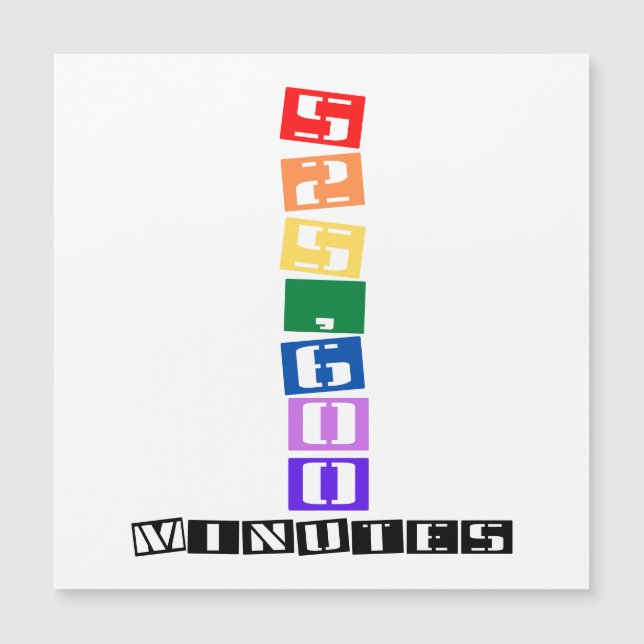 525.600 Minutos (Frente)