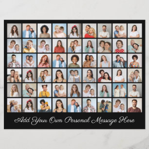 54 Colagem de Fotos Adicionar Sua Própria Cartão G