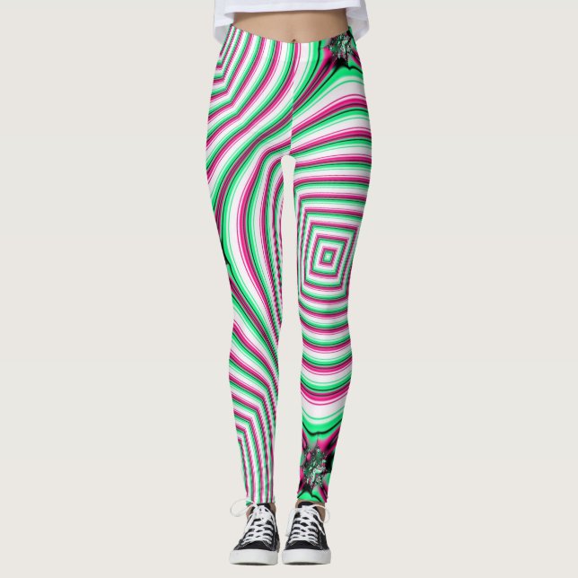 55 Leggings fractais (Frente)