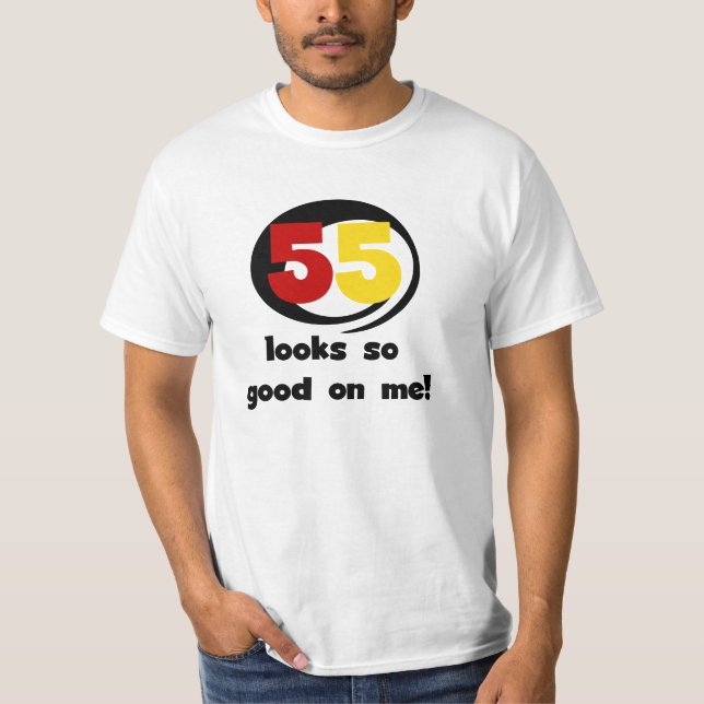 55 me parece tão bom com camisetas e presentes (Frente)