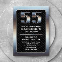 55.o Convite à Apresentação de Aniversário de Home