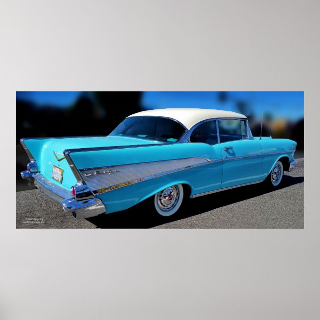 "57 CHEVY BELAIR POSTER (Frente)