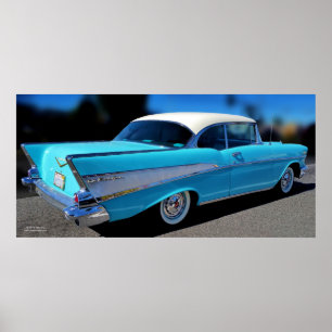 '57 POSTER DE CHEVY BELAIR