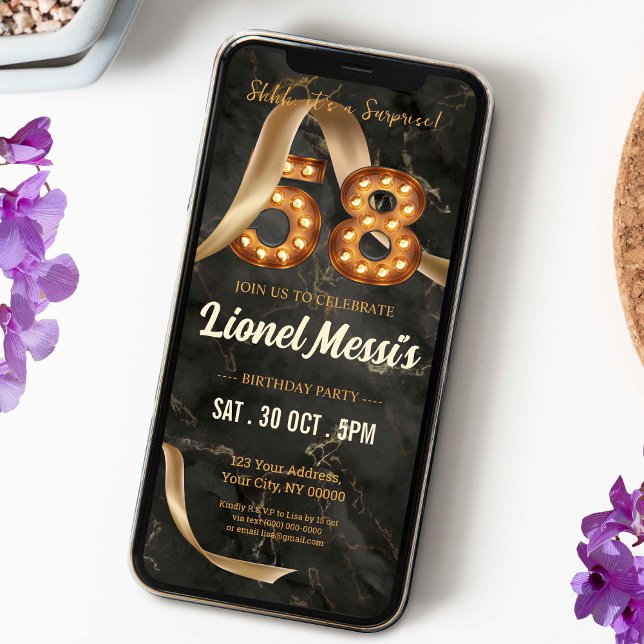 58.o Convite para o Aniversário do Serviço Móvel (Criador carregado)