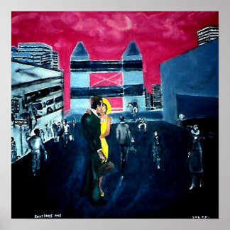 5:05 Óleo Original na Poster de Reimpressão da Can