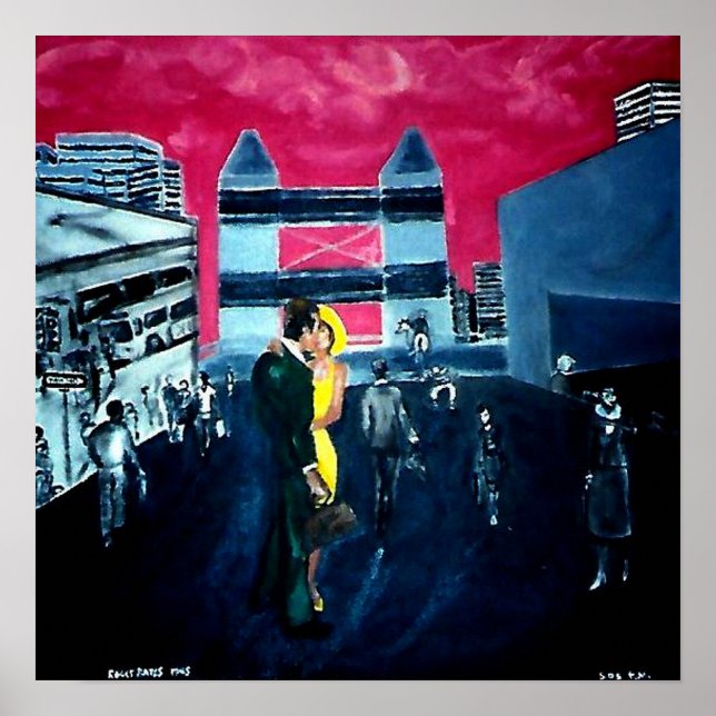 5:05 Óleo Original na Poster de Reimpressão da Can (Frente)