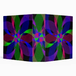 5.08cm Fichário 3D 2D Geometric Hybrid Binder