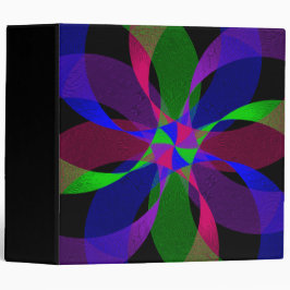 5.08cm Fichário 3D 2D Geometric Hybrid Binder