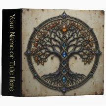 Celtic Tree of Life 3 ring binder