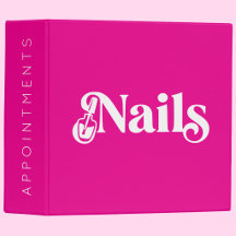 Citações de Unhas Elegantes Rosa Vibrante 