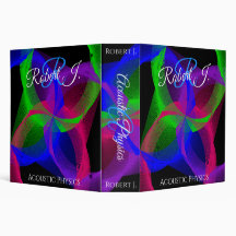 Colorful Circular Blend Geometric Binder