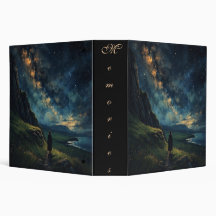 Elf Ancient Ireland Under the Night Sky Scrapbook