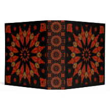 Estrela Vermelha em Preto