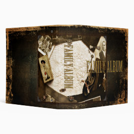 5.08cm Fichário Herança do vintage & álbum da família das