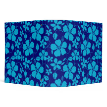 HULA HAWAIANA (HIBÍSCO) AZUL ESCURO/CLARO
