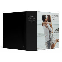 Imagem Moderna Negra Planner 3 Toque Binder