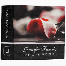 Livros Fotográficos da Família de Flores Rosa