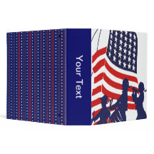 Minutemen e a bandeira americana