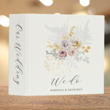 Nós Fazemos Planner Floral Romântico De Casamento 