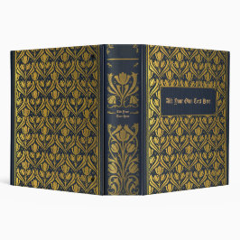 5.08cm Fichário Pasta Personalizada de 3 Argolas para Livros Antig