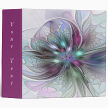 Texto de Flor de Arte Abstrata Moderna e Fantasia 