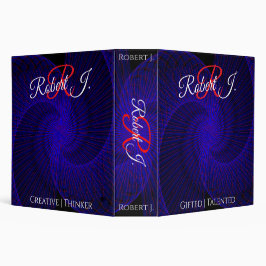 5.08cm Fichário Top Down Dual Funnel Geometric Binder