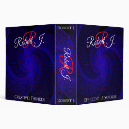 5.08cm Fichário Top Down Dual Funnel Geometric Binder