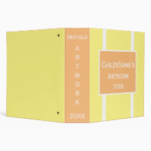 Trabalho de arte Binder de Criança