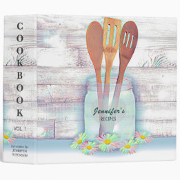 5.08cm Fichário Vintage Watercolor Flowers Recebe Binder