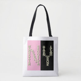 5 Boroughs of New York Design Tote Bag