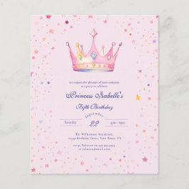 5 de Aniversário da Princesa do Orçamento