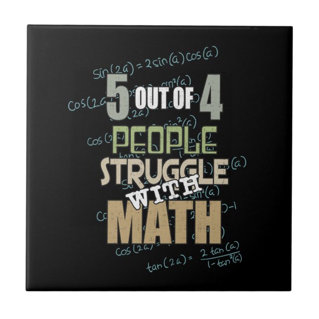 5 em 4 Pessoas de Luta com Matemática - Novidade (Frente)